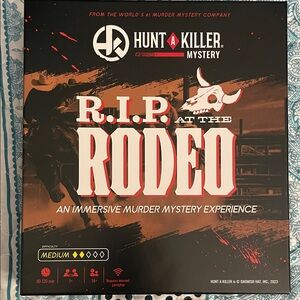Hunt A Killer Mystery Game - R.I.P. at the Rodeo